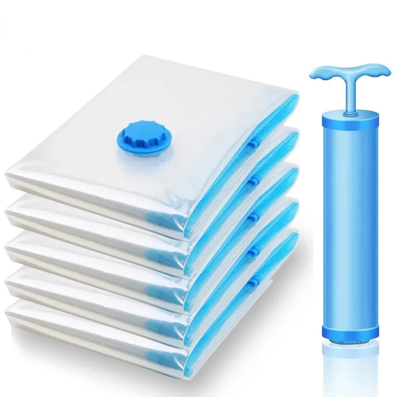 Vacuum Storage Bag for Bedding and Clothes, 100 x 70 cm, PA+PE