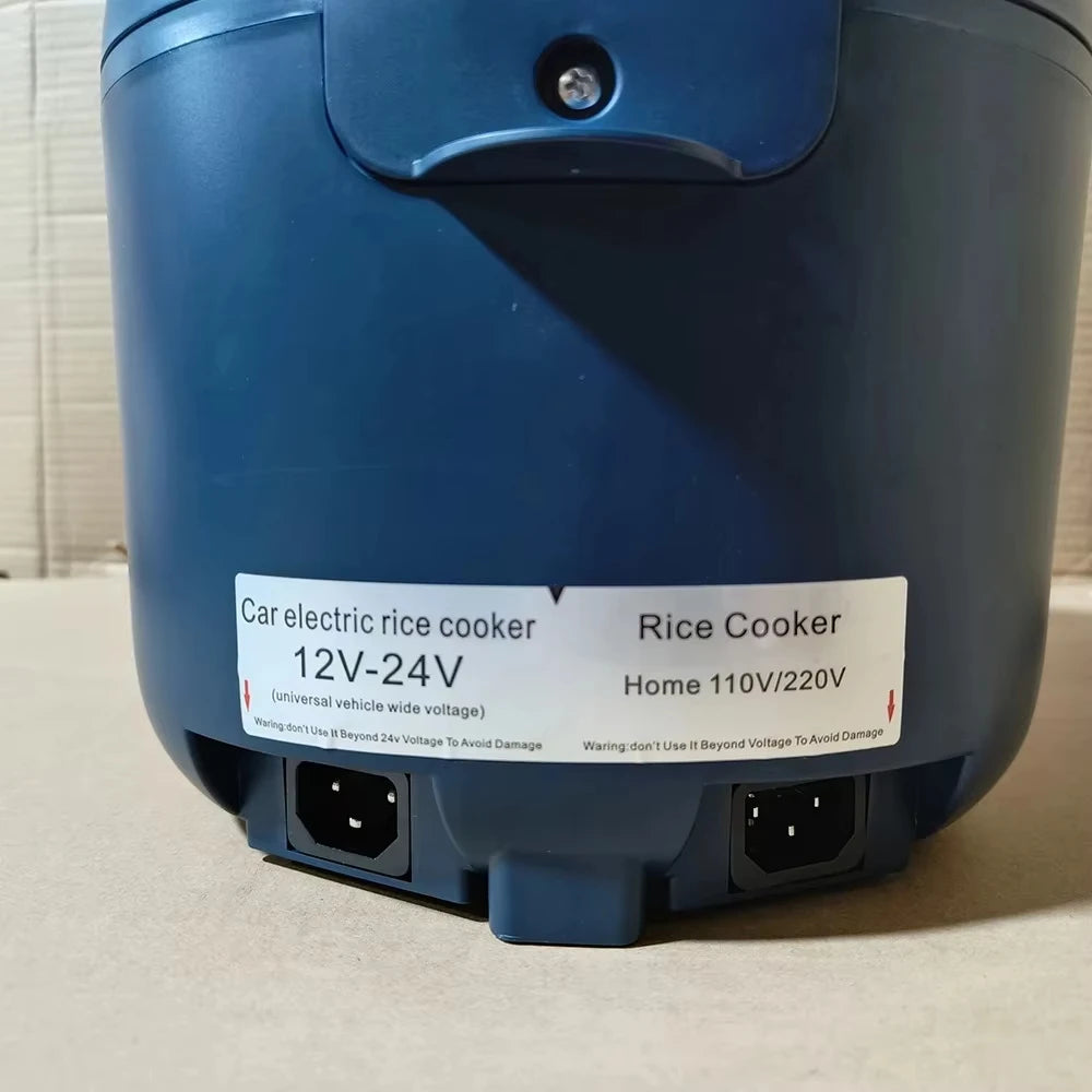 2L Car Rice Cooker for 12V or 24V Vehicles with Steaming Basket - image 4