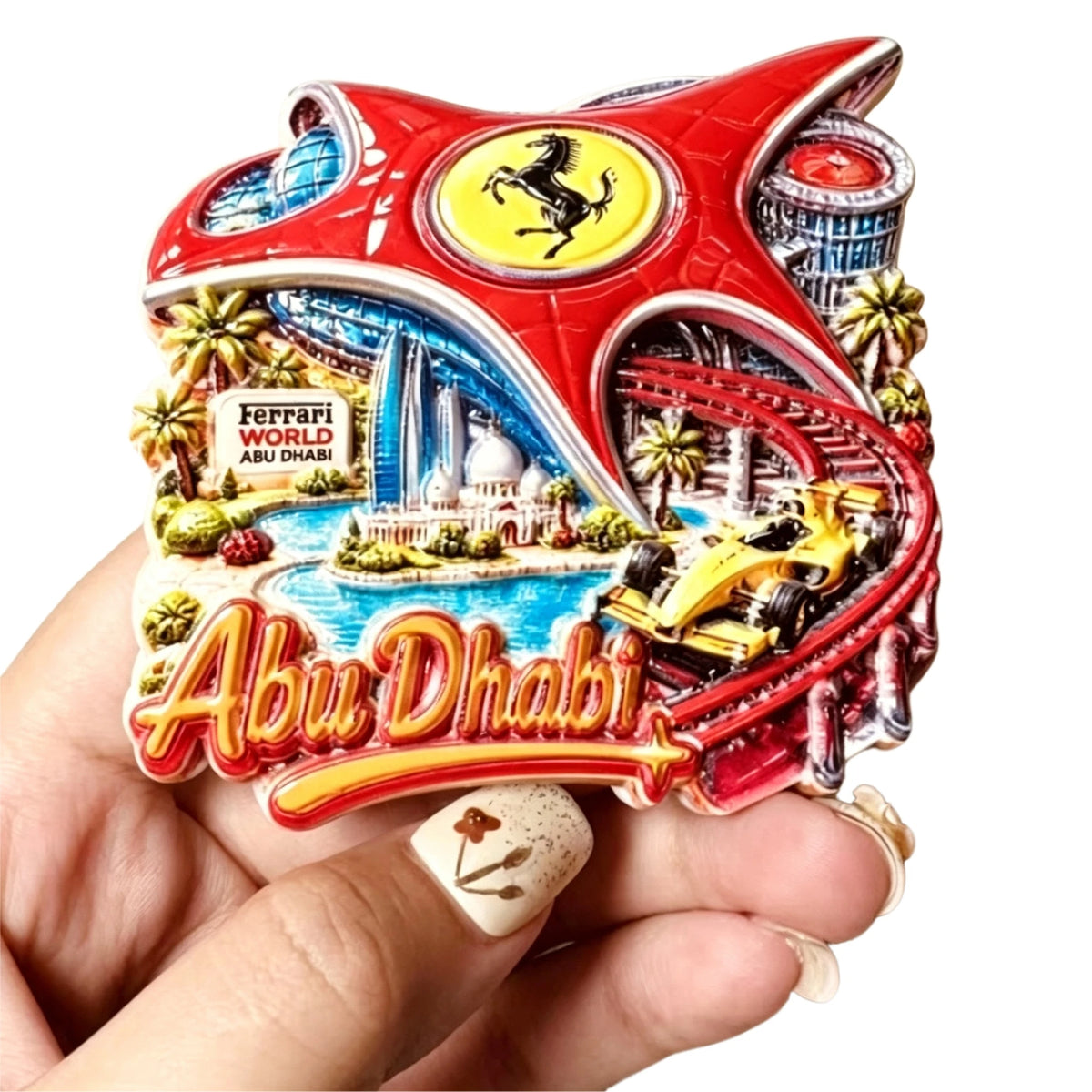 Dubai 3D Souvenir Fridge Magnet, United Arab Emirates Design - image 4