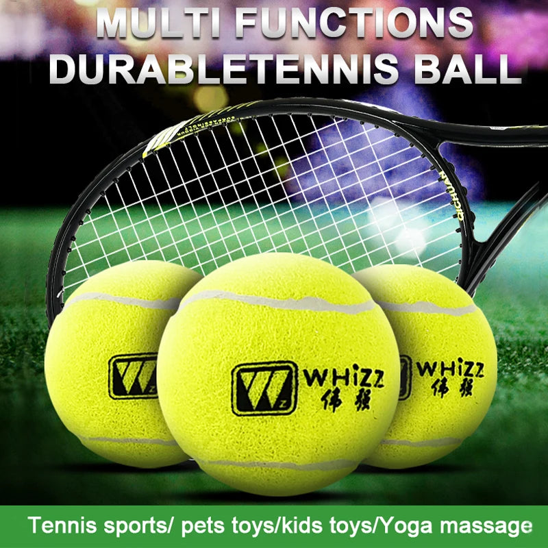 High-Bounce Wool Padel Balls, 64 mm, 120-130 cm Rebound - image 4