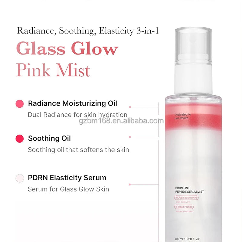 PDRN and Glutathione Moisturizing Face Essence Mist, 100 ml - image 3
