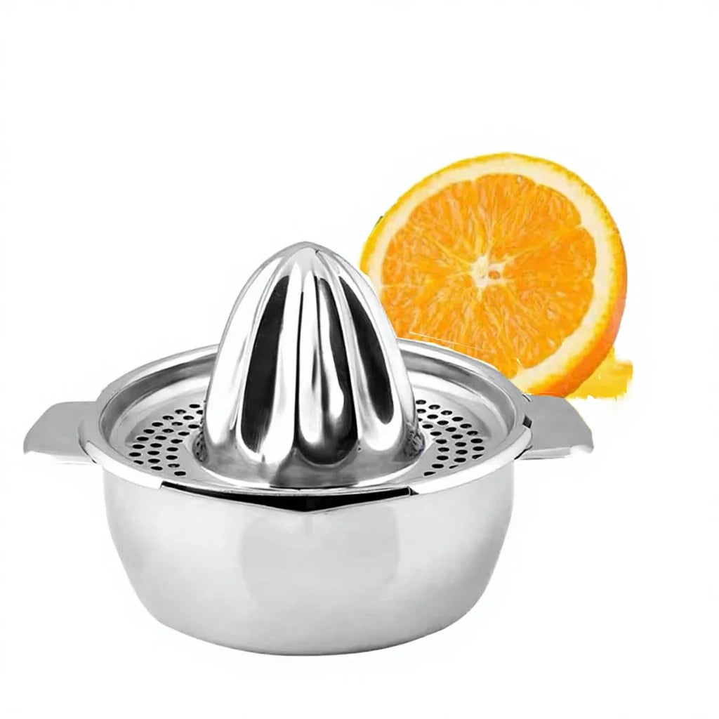 Stainless Steel Lemon Squeezer with Strainer, 201 or 304 Steel - image 5