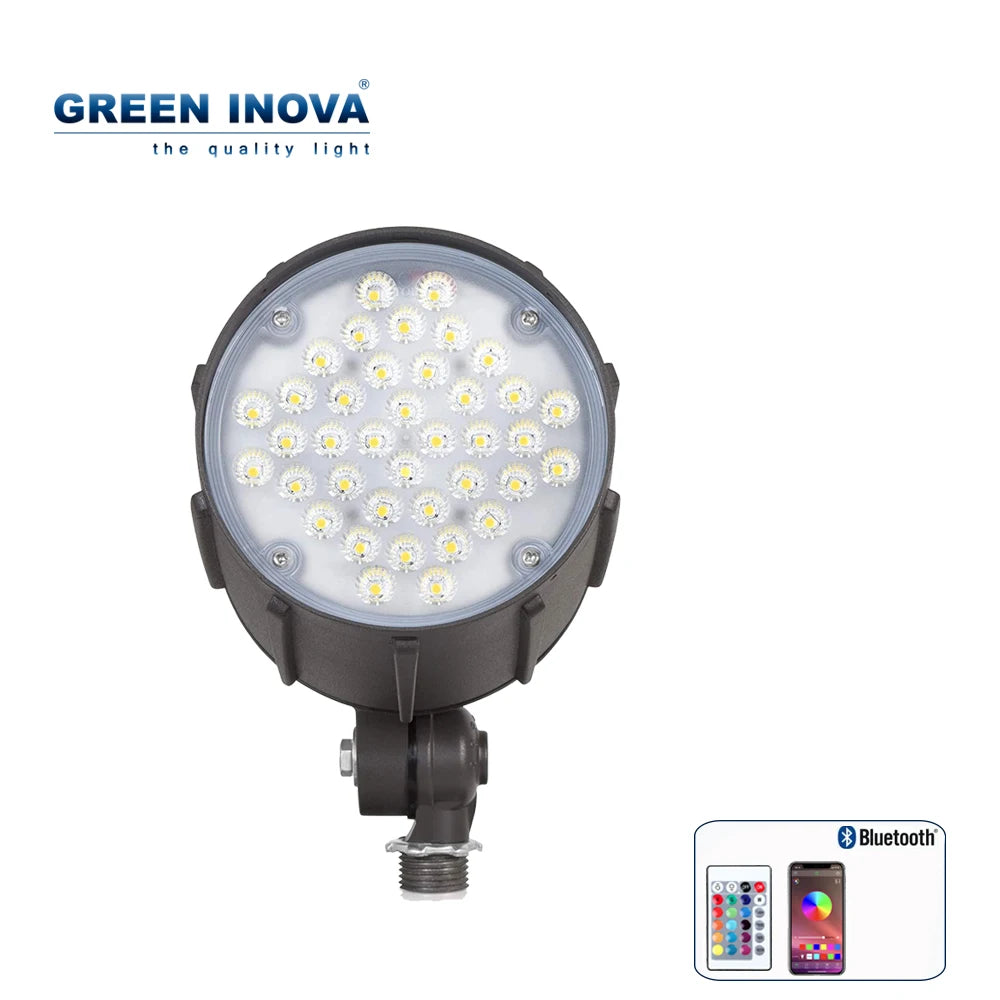 Bronze Die-Cast RGBW Landscape Flood Light, App Control, 6W to 30W - image 4
