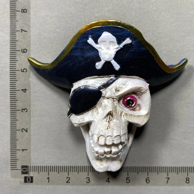 Caribbean Pirate 3D Souvenir Fridge Magnet, Travel Collectible - image 7