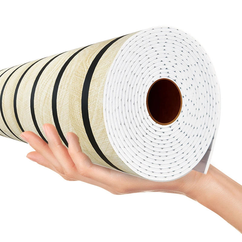 Retro Chinoiserie Wood Slat Peel and Stick Wall Film, 60 cm x 3 m - image 5
