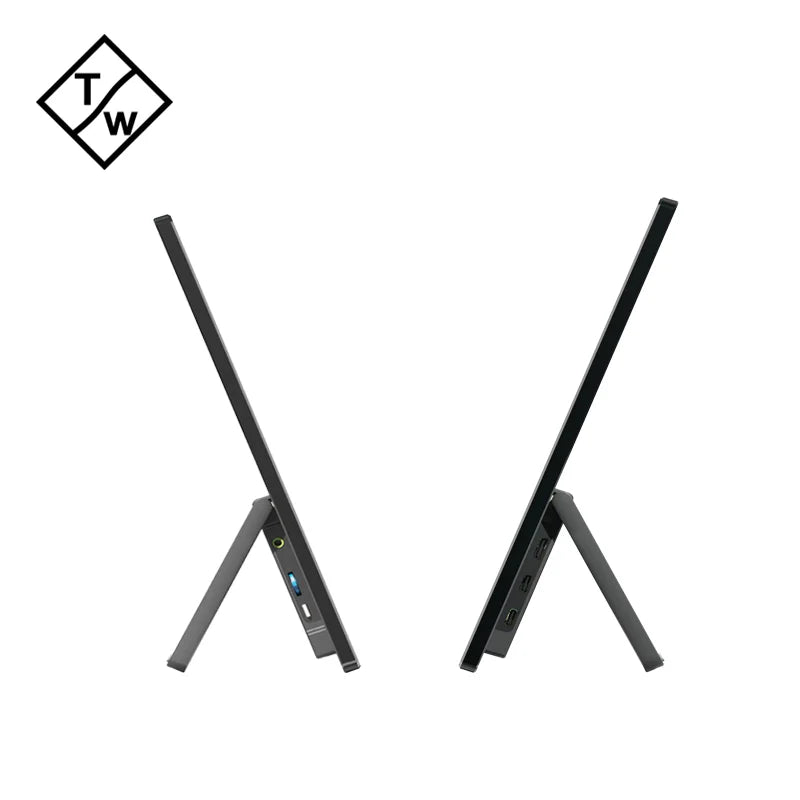 18.5 Inch 1080P Widescreen IPS Portable Monitor for Laptop New 1920x1080 Resolution