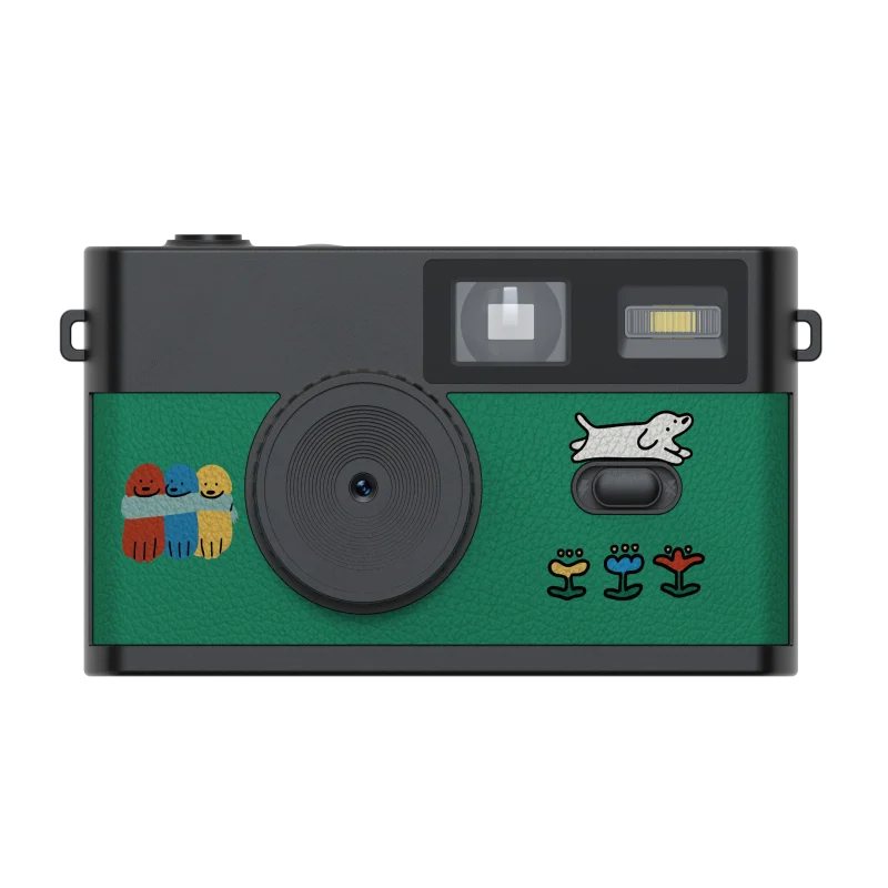 8MP Screen-Free Digital Camera with Stabilization and 4GB Card - image 2