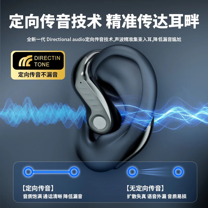 Open-Ear Gaming Earbuds with Smart Touch Screen and 600mAh Case - image 4