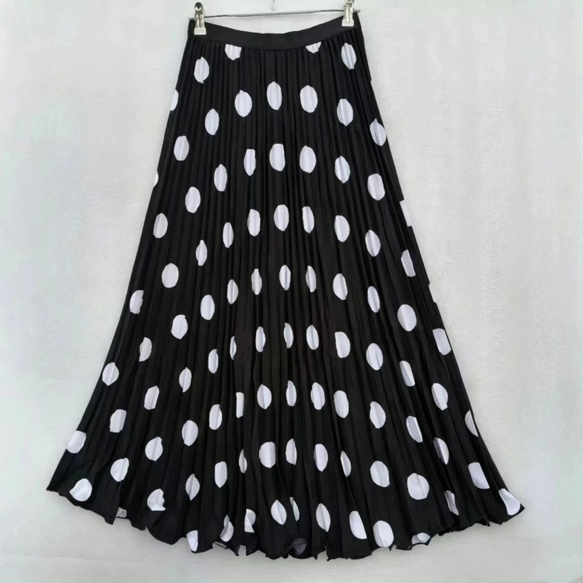 Chiffon A-Line Ankle-Length Skirt with Empire Waist, Breathable - image 7