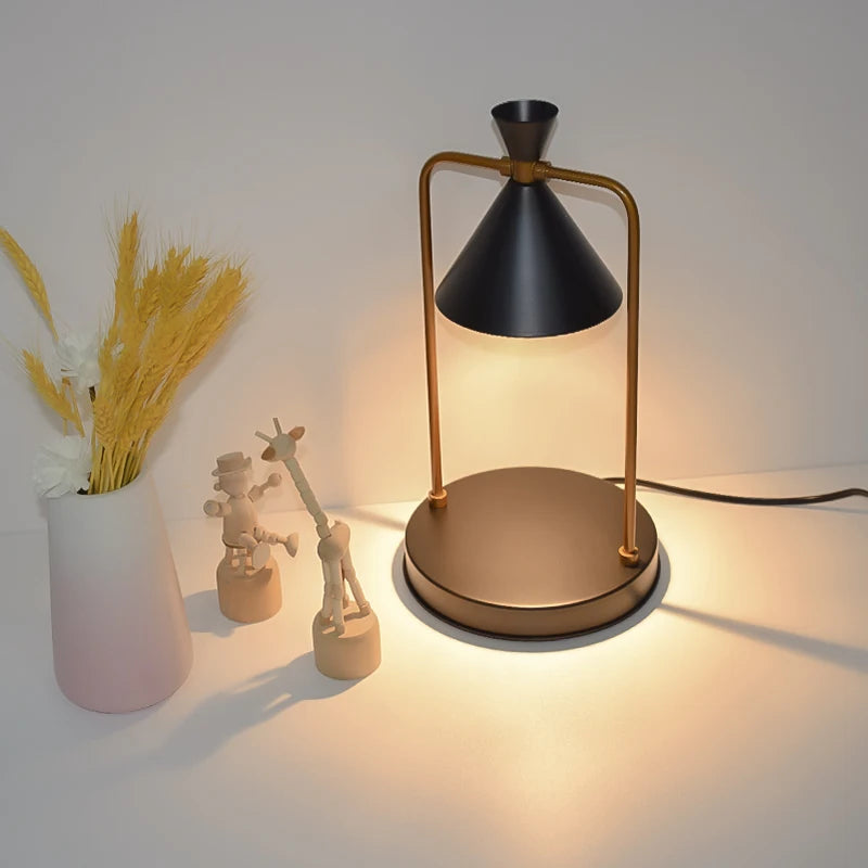 Vintage Scented Night Light Aromatic Candle Holder for Home Decor Electric MAX Candle
