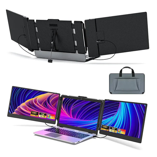 Products Portable Monitor for Laptop Dual Screen Triple Portable LED Screen Triple Screen
