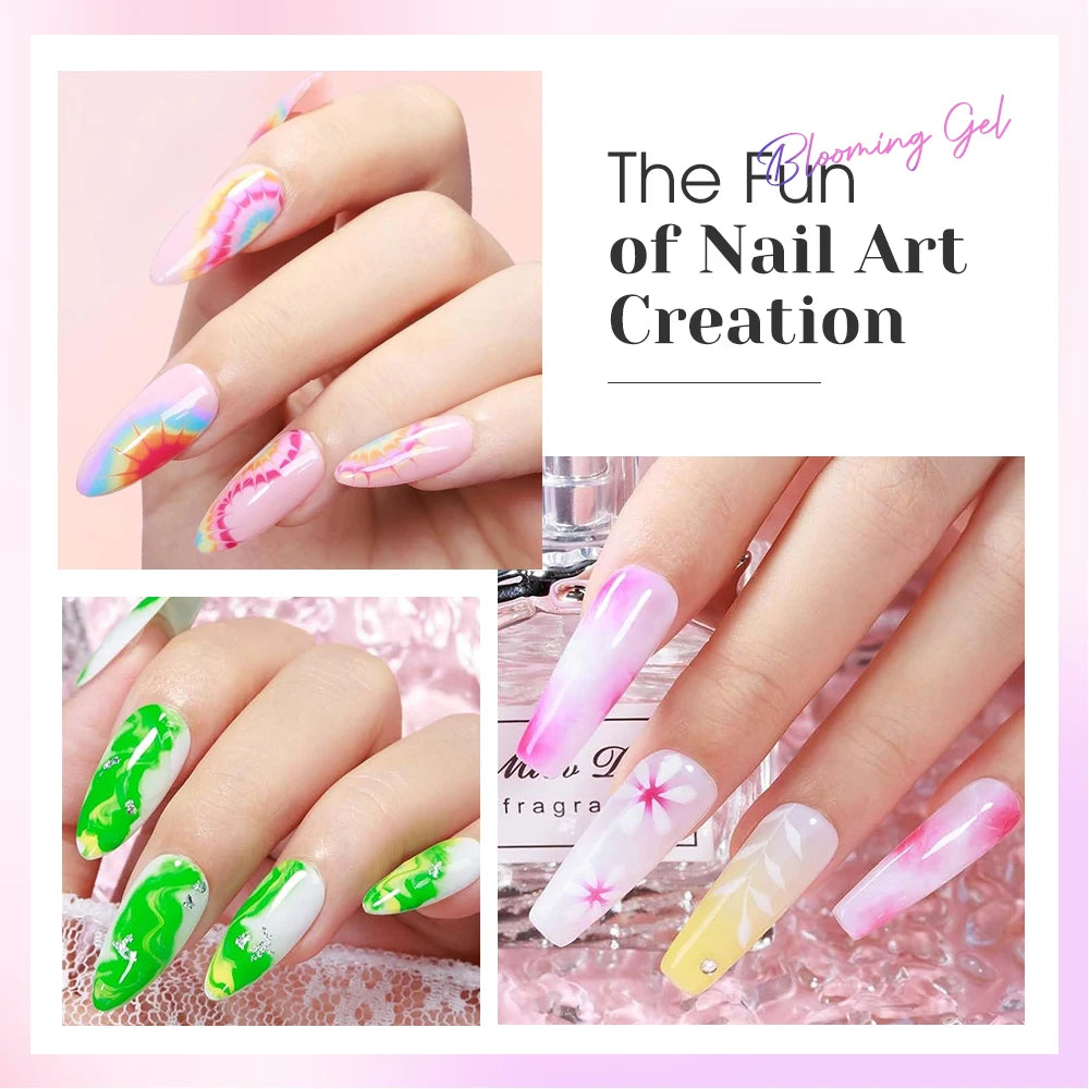 Clear Resin Blooming Gel for Gradient Nail Art, 15 ml - image 6