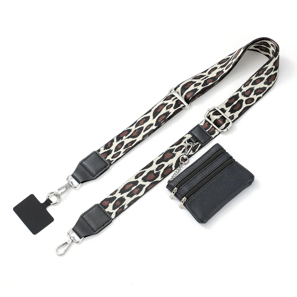 Adjustable Crossbody Phone Strap with Clip-On Zippered Coin Pouch - image 10