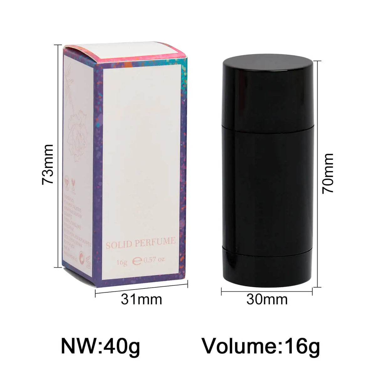 Invisible Solid Deodorant Balm with Plant Extracts, 7 Scents - image 6