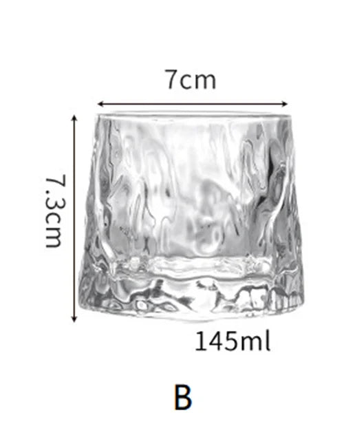 145 ml Spinning Old Fashioned Glass with 360-Degree Rotating Bottom - image 8