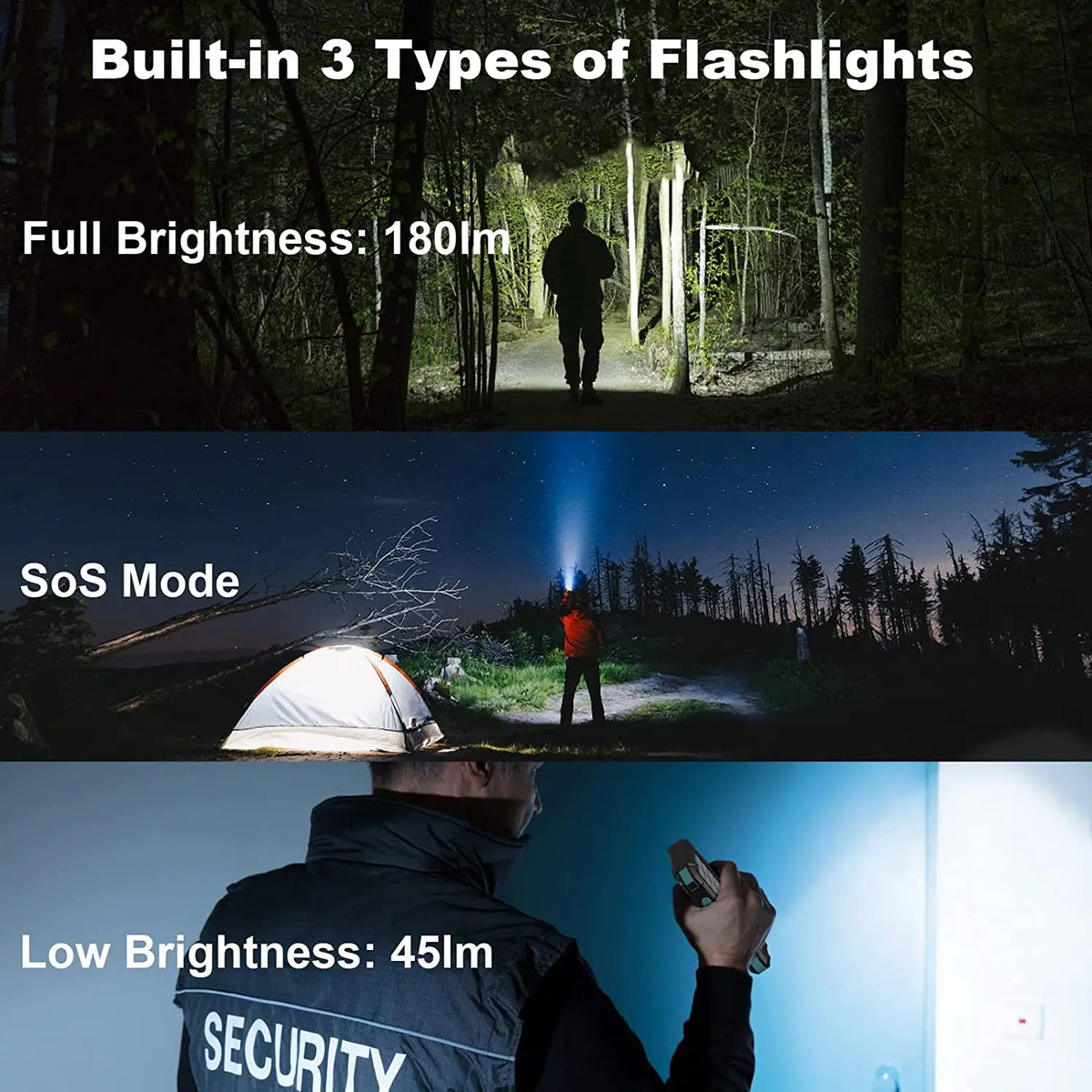 Solar Power Bank with Wireless Charging, Dual USB and LED Lamp - image 3