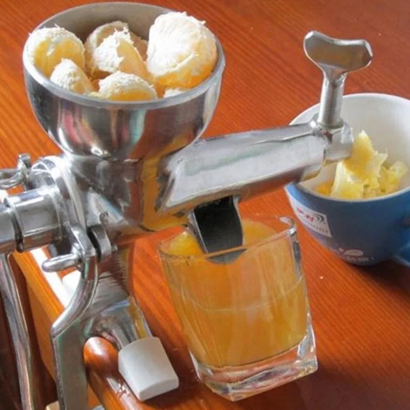 304 Stainless Steel Manual Wheatgrass and Vegetable Juicer - image 3
