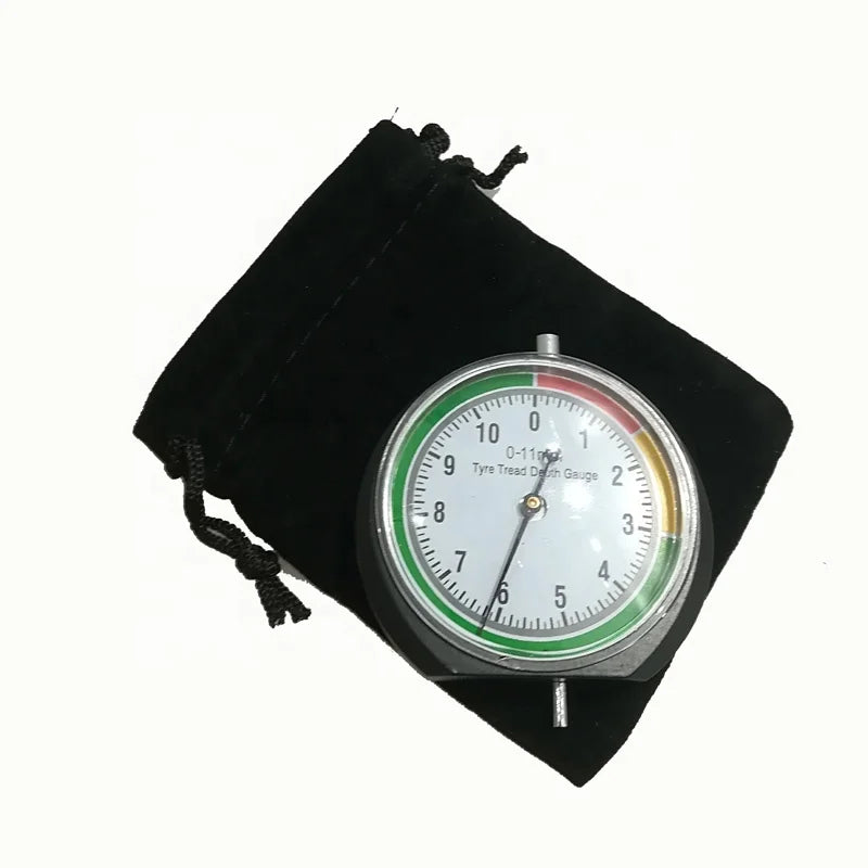 Dial Type Tire Tread Depth Gauge with Analog Readout - image 2