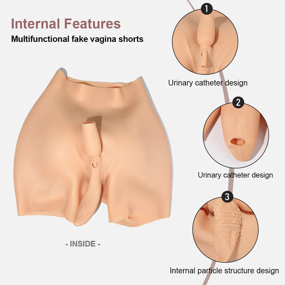 Men's Silicone Padded Hip and Butt Enhancer Briefs, S–4XL - image 3