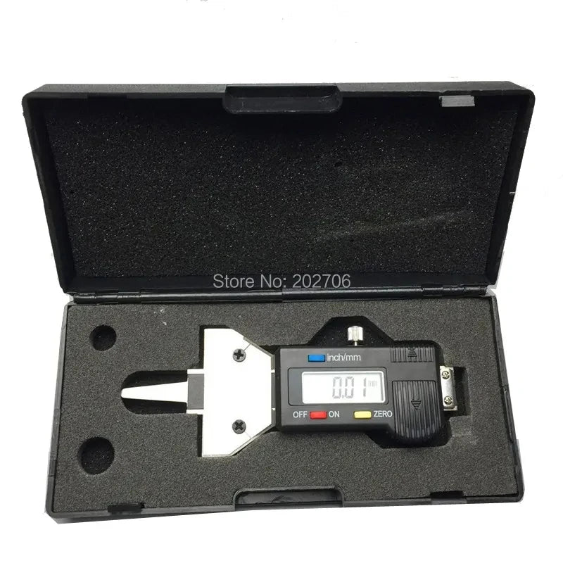 Digital Tread Depth Tester with LCD, Stainless Steel, 0-25.4 mm - image 3