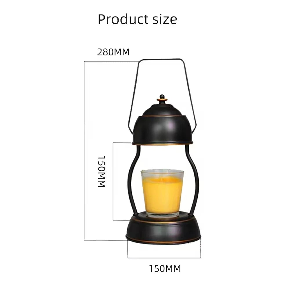 Candle Warmer Lamp with Timer, Medium Flameless Bedside Light - image 6