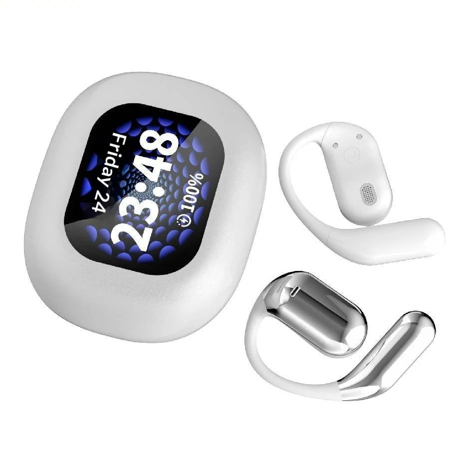 Open-Ear Sports Headphones with Full-Color LCD Touch Screen, IPX7 - image 5