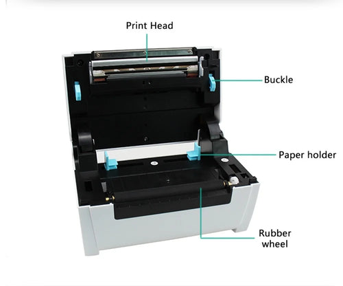 Mobile 3-4 Inch Desktop Portable Mini Thermal Printer with Usb+bt Interface 203dpi