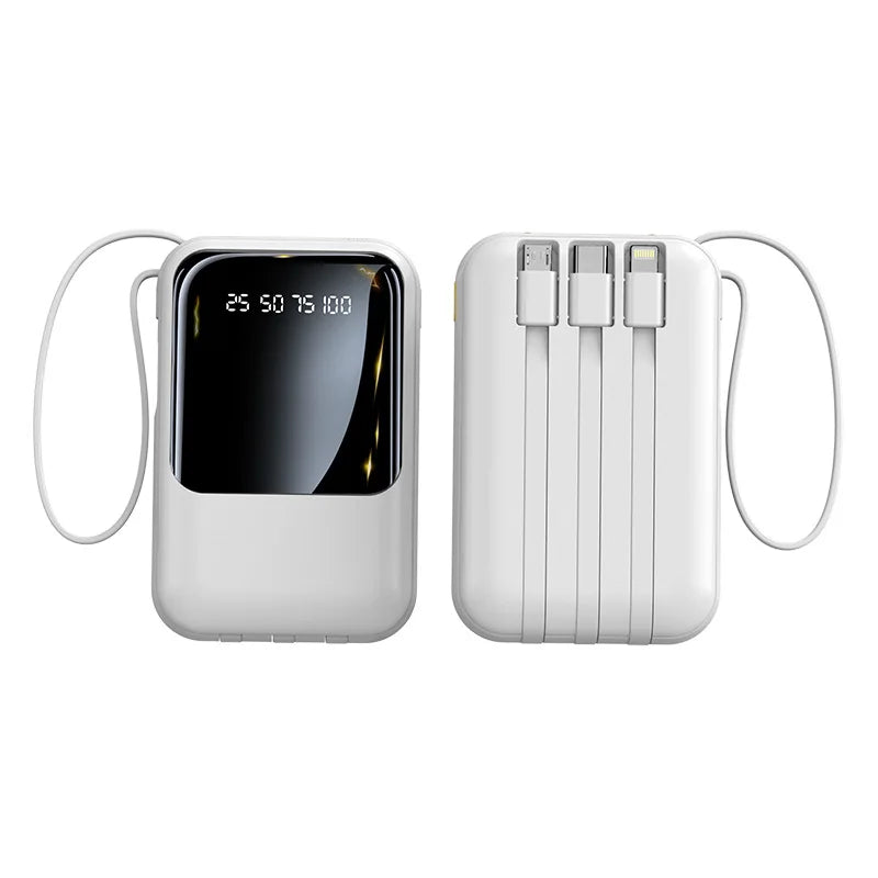 20,000mAh Power Bank with Type-C and DC Outputs, 20W, LED Display