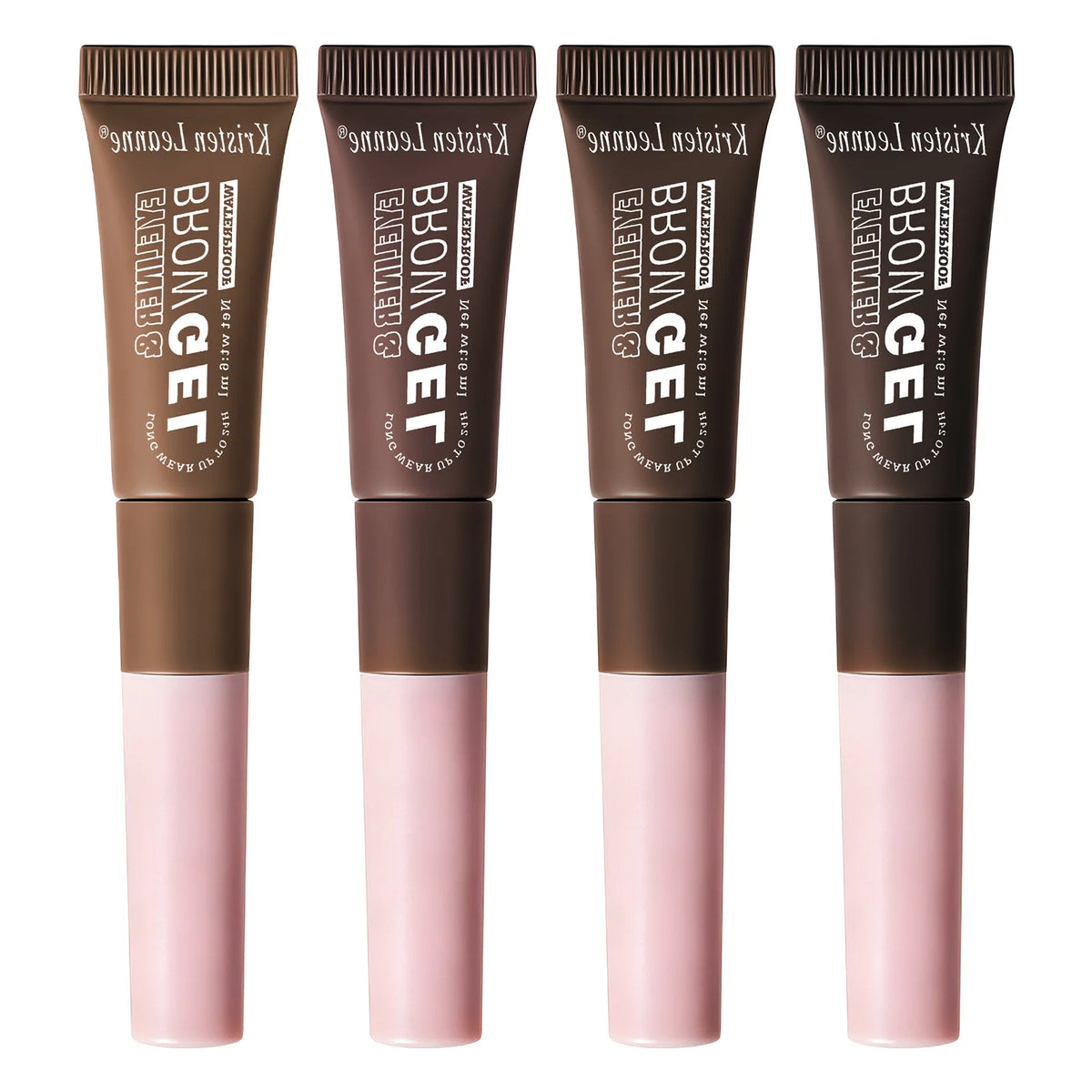 Liquid Eyebrow Tint and Brow Glue, 24-Hour Wear, 10 ml, 4 Shades