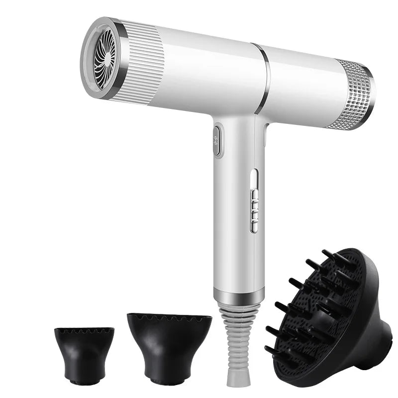1000W Hair Dryer Set with Concentrator and Diffuser Nozzles, 2 m Cord - image 2