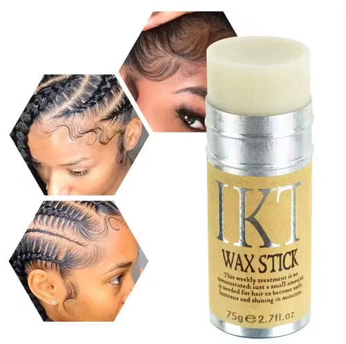 Hair Wax Stick Non Greasy Long Lasting Hair Tamer Stick for Flyaways & Broken Hair