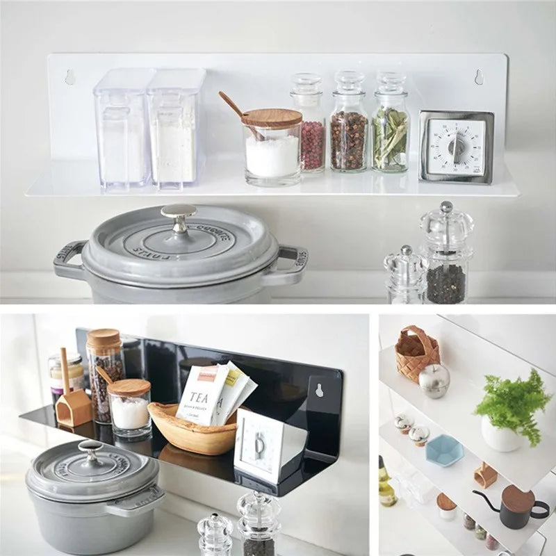 Tall Magnetic Fridge Side Storage Rack, 51.5 cm High, Multi-Use - image 3