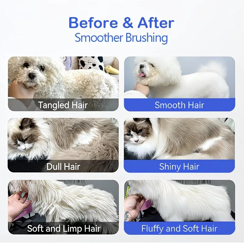 Anti-Static Detangling Spray for Cats and Dogs, Fluffy Coat, 150 ml - image 2