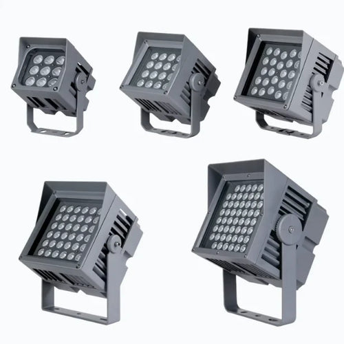 Outdoor High Power Warm White IP65 Waterproof LED Flood Light Adjustable Light Angle
