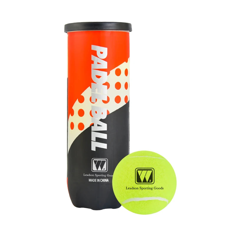 Padel Balls with 45% Wool Cover and Rubber Liner, 65 mm, Training - image 6