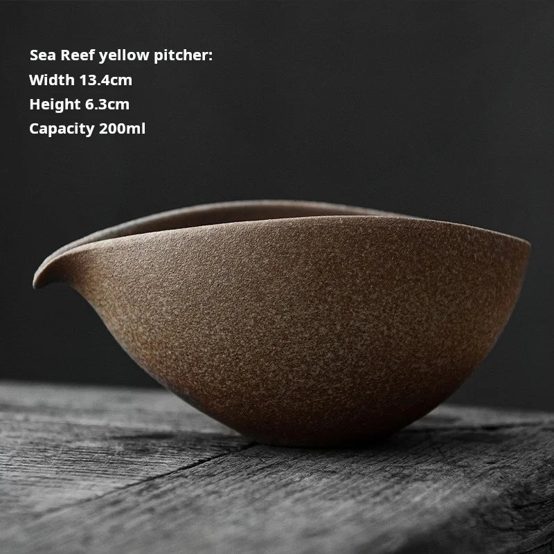 Handmade Stoneware Coffee and Matcha Cup, Japanese Style, 200 ml - image 10