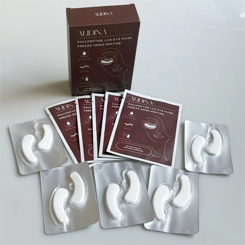 Freeze-Dried Eye Mask Kit with Peptide Essence, 5 Sets