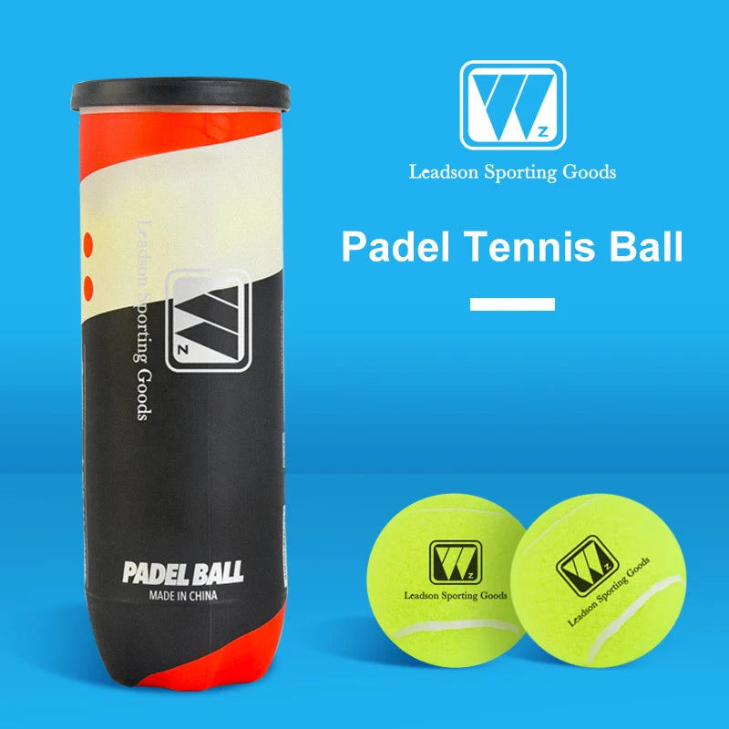 Padel Balls with 45% Wool Cover and Rubber Liner, 65 mm, Training - image 5