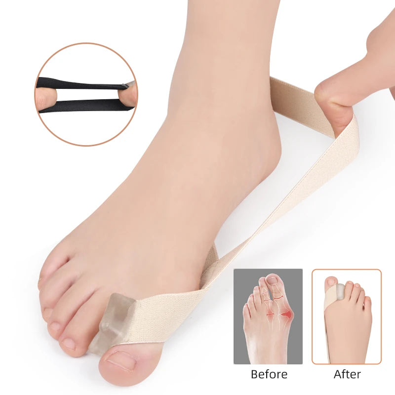 Silicone Gel Big Toe Separators, Sizes S and L - image 2