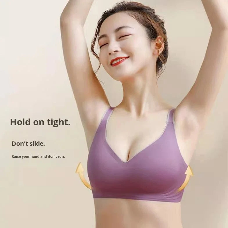 One-Piece Jelly Strip Vest Bra for Yoga and Sleep, Gradient, S–XXL - image 2