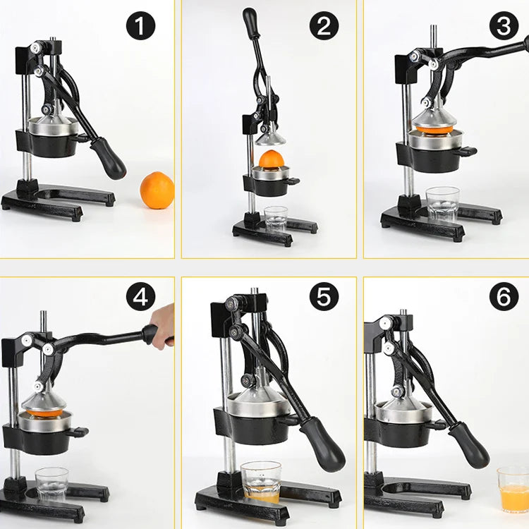Easy Clean Citrus Lemon Orange Juicer Manual 304 Stainless Steel Health Hand Press Fruit