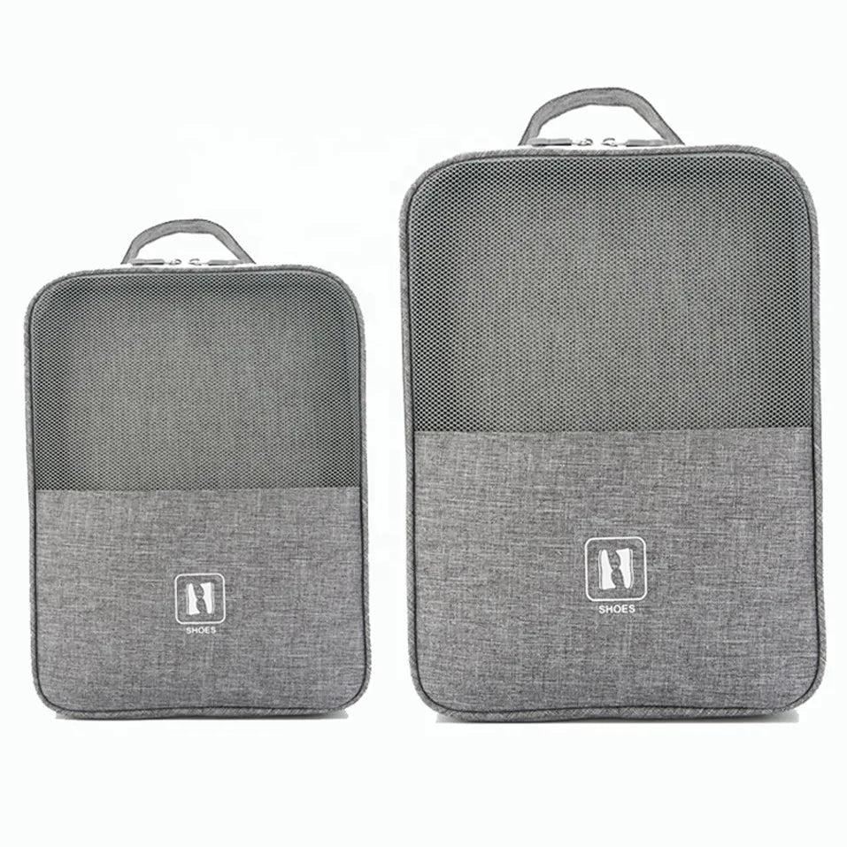 Waterproof 300D Polyester Sneaker Organizer with Shoe Compartment - image 3