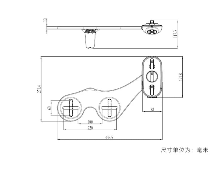 Non-Electric Bidet Attachment with Hot and Cold Water, Self-Cleaning - image 4