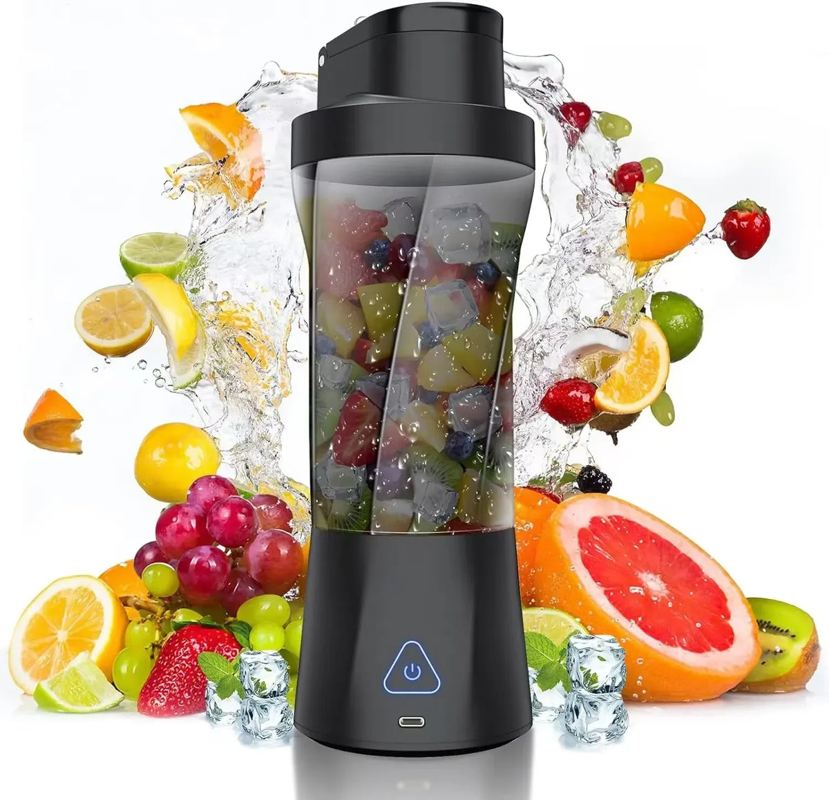 Cordless Personal Smoothie Blender with 6000mAh Battery, 600 ml - image 5