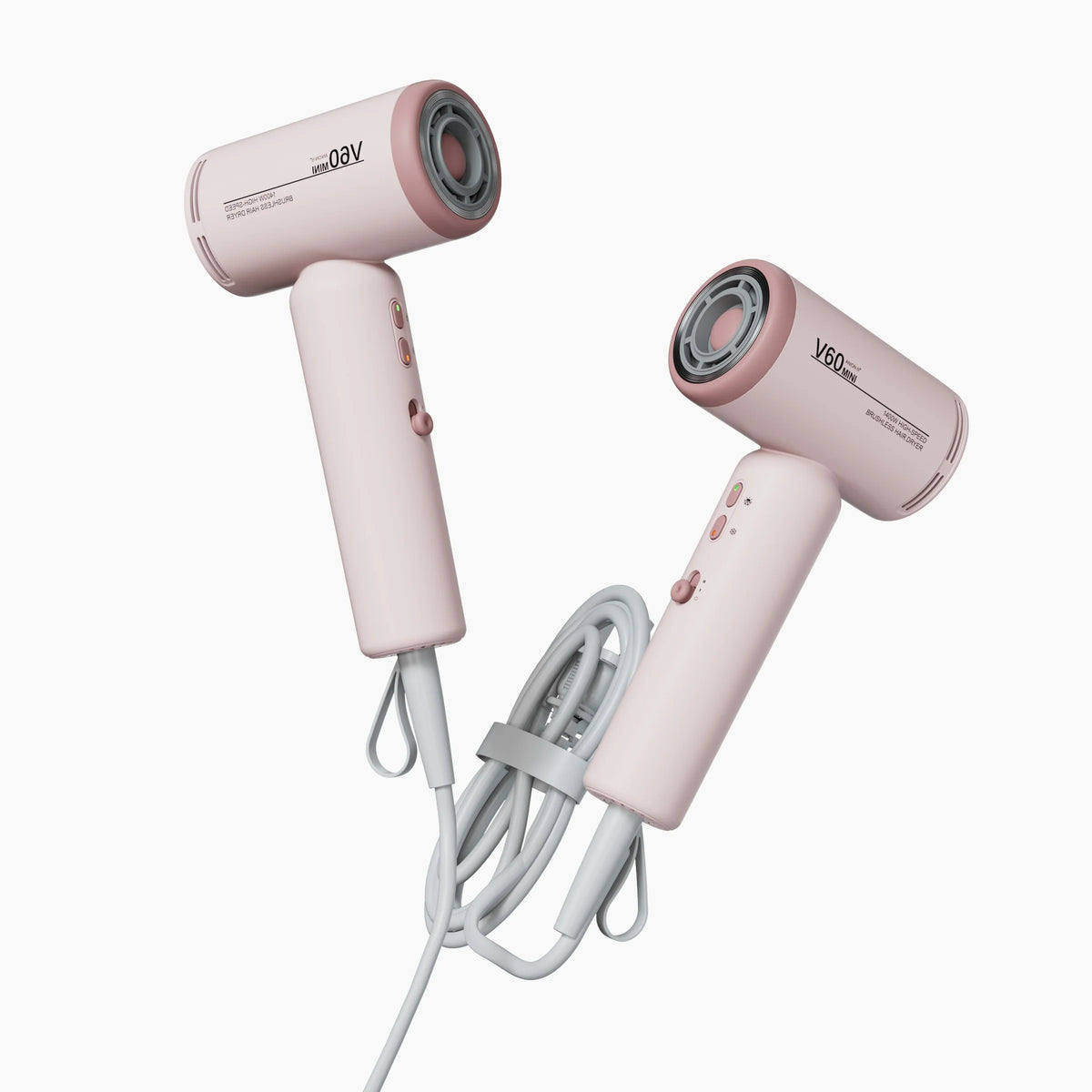 1400W Mini Travel Hair Dryer with Concentrator and Diffuser - image 9