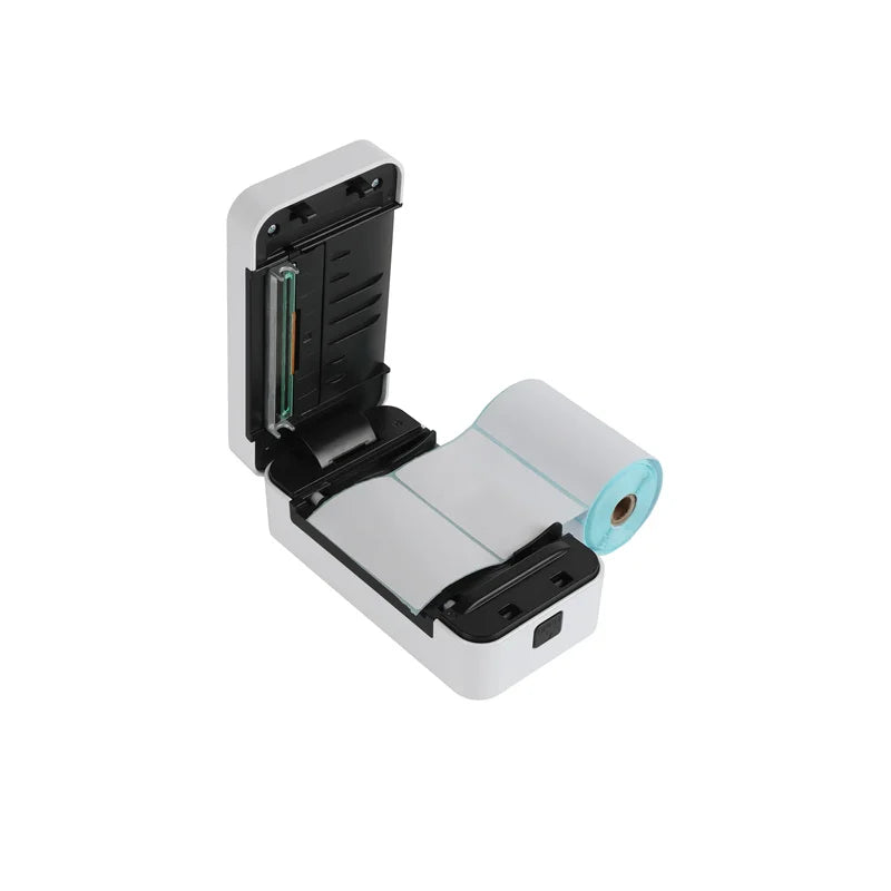 80 mm Portable Thermal Label Printer with Bluetooth and USB, 90 mm/s - image 3