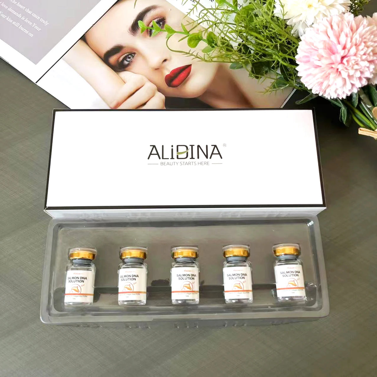 Salmon PDRN Ampoule Serum with Niacinamide, Collagen and Vitamin C - image 2