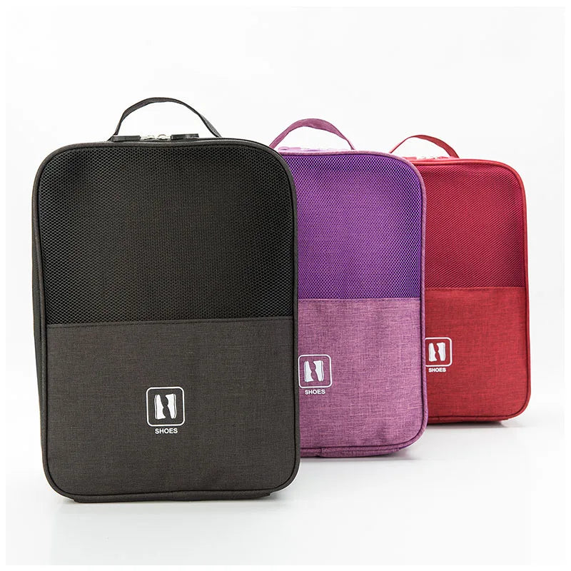 Waterproof 300D Polyester Sneaker Organizer with Shoe Compartment - image 6