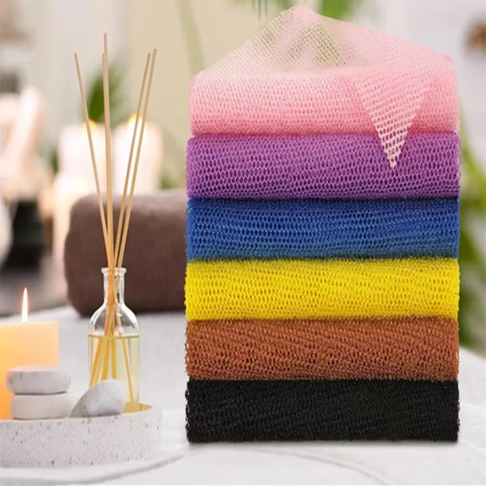 Nylon African Net Back Scrubber Towel, Full-Back 80 x 30 cm - image 2
