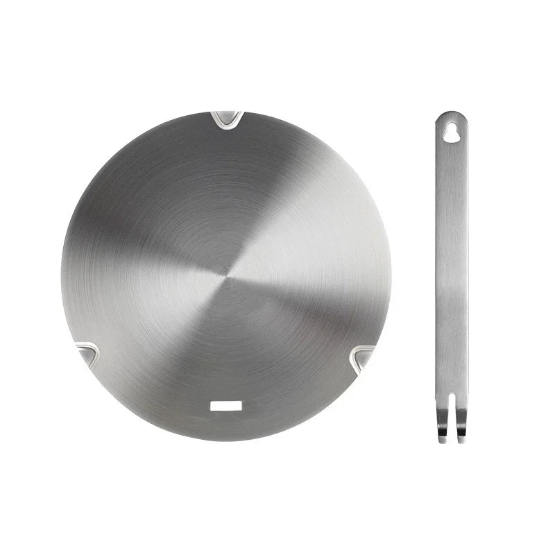 Stainless Steel Induction Heat Plate for Moka Pots, 13-28 cm Sizes - image 10